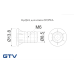 Купити Муфта GTV для нiжки М6 НІЖКИ МЕБЛЕВІ М6 і М10 від Фурнітура GTV - 1