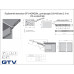 Купити Піднімальний механізм GTV HORIZON, SOFT CLOSE, для фасадів 250-450 мм (2-5 кг) антрацит ГАЗЛІФТ GTV від Фурнітура GTV - 3