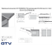 Подъёмник GTV HORIZON STRONG, P2O, для фасада h =350-650 мм, 4.5-10 кг, F=2000-4050 антрацит ГАЗЛИФТ GTV от Фурнитура GTV - 3 Купить Подъёмник GTV HORIZON STRONG, P2O, для фасада h =350-650 мм, 4.5-10 кг, F=2000-4050 антрацит ГАЗЛИФТ GTV от Фурнитура GTV - 3
