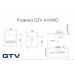 Купити Розетка GTV AVARO горизонтальна 1 вилка, USB А Чорний РОЗЕТКА В СТІЛЬНИЦЮ від Фурнітура GTV - 1