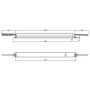 Блок живлення SLIM, 12-60-IP65-3Y, метал. корпус