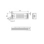 Блок живлення для LED 25W, 12В, IP20, металевий корпус
