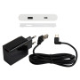 Вбудована USB-розетка овальна Lumine PULSE, 2xUSB A+C (30W), білий