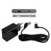 Купити Вбудована USB-розетка овальна Lumine PULSE, 2xUSB A+C (15W), сірий АРХІВ від Lumine - 1