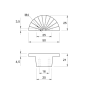 Ручка Marella D 16966.050 золото