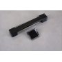 Ручки для меблів Poliplast РП-39/32 прозорий чорний