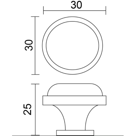 Ручка меблева кераміка з бронзою DG 19 G4 / 07M GP 197 AB / MLK