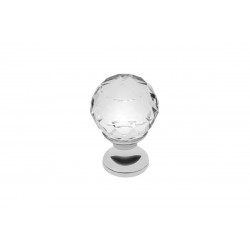 Ручка GTV Crystal Palace CRPA d 25 Хром+Скло