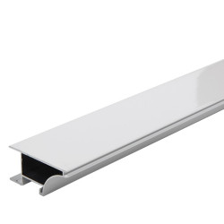LED-профіль GTV для торця полиць 3м Білий LED-профіль GTV для торця полиць 3м Білий