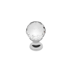 Ручка GTV Crystal Palace CRPA d 25 Хром+Скло