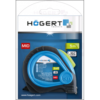 Купить Рулетка 5м х 19 мм MID + нейлонове покриття Рулетки и линейки от HOGERT ™