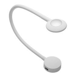 LED-світильник MODUS сенсорний, 2 USB, 12В, 2,1Вт, 3000K, білий софт тач