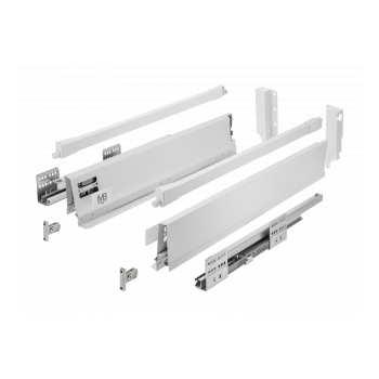 Купити Висувна система MODERN BOX PRO L-350 середній H-135 Білий MODERN BOX GTV для кутових ящиків від GTV ФУРНІТУРА