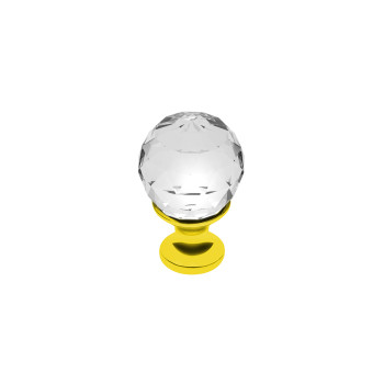 Купити Ручка GTV Crystal Palace CRPA d 30 Золото+Скло ЗІ СТРАЗАМИ І КРИСТАЛАМИ від Фурнітура GTV