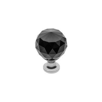 Купить Ручка GTV Crystal Palace CRPA d 30 Хром+Чорне скло АРХИВ от GTV ФУРНИТУРА
