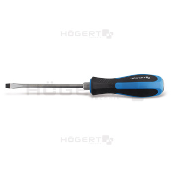 Купити Викрутка з прямим шліцем 6x125 mm CrV ВИКРУТКИ від HOGERT ™