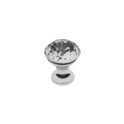 Ручка GTV Crystal Palace CRPB d 25 Хром+Скло