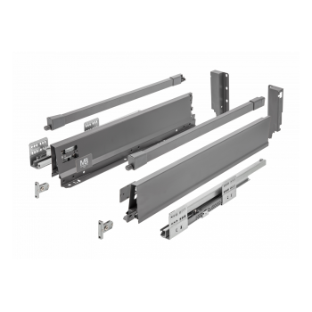 Купити Висувна система MODERN BOX PRO L-550 середній H-135 Графіт MODERN BOX GTV для кутових ящиків від GTV ФУРНІТУРА
