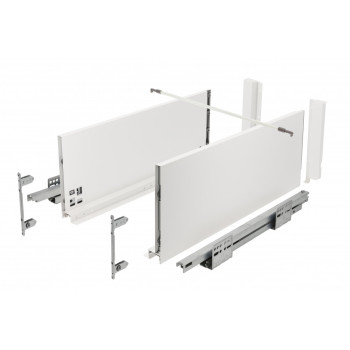 Купити Висувна система AXIS PRO Push to open l-350 мм високий H168 Білий AXIS Pro білий GTV висувні ящики від GTV ФУРНІТУРА