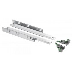 Направляюча MODERN SLIDE PRO нижнього кріплення повного висуву L-450 (16-18 мм) 3D Направляюча MODERN SLIDE PRO нижнього кріплення повного висуву L-450 (16-18 мм) 3D