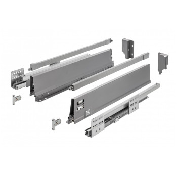 Купити Висувна система MODERN BOX PRO L-450 середній H-135 Графіт MODERN BOX GTV для кутових ящиків від GTV ФУРНІТУРА