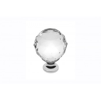 Купити Ручка GTV Crystal Palace CRPA d 20 Хром+Скло ЗІ СТРАЗАМИ І КРИСТАЛАМИ від Меблеві ручки GTV (Польща)