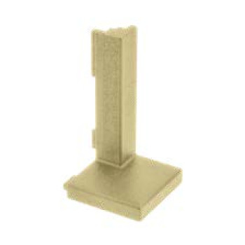 Уголок наружный (внешний) к горизонтальному L профилю GTV Vello, золото