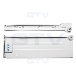 Металбокс GTV часткового висуву 150/500 Білий PRESTIGE
