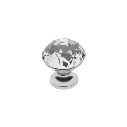 Ручка GTV Crystal Palace CRPB d 30 Хром+Скло