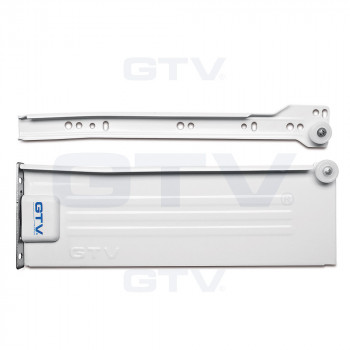 Купити Металбокс GTV часткового висуву 150/400 Білий PRESTIGE МЕТАБОКС від GTV ФУРНІТУРА