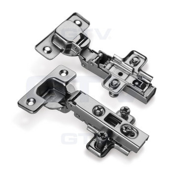 Петля накладна GTV Ø35, H=2, clip-on, без єврошурупа