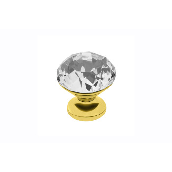 Купить Ручка GTV Crystal Palace CRPB d 30 Золото+Скло СО СТРАЗАМИ И КРИСТАЛЛАМИ от Фурнитура GTV