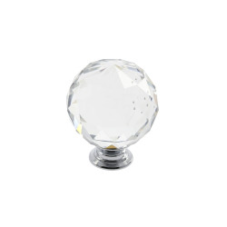 Ручка GTV Crystal Palace CRPJ d 30 Хром+Скло