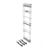 Корзина карго VIBO 150 MAXI бок. Лев. с крючками