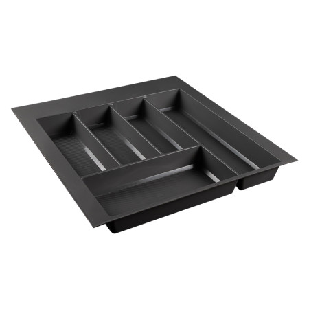 Лоток для столових приборів W=500 (450-390mm) L=500 H=55 антрацит MULLER