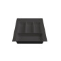 Лоток для столових приборів W=400 (350-290mm) L=500 H=55 антрацит матовий MULLER