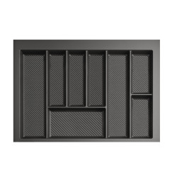 Лоток для столових приборів MAX 700 мм 590-650x490 графіт REJS