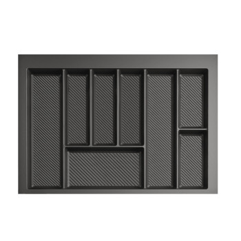 Лоток для столовых приборов MAX 700 мм 590-650x490 графит REJS