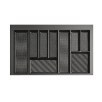 Лоток для столовых приборов MAX 800 мм 690-750x490 графит REJS