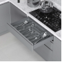 Лоток для ложок і виделок STARAX S-2289-G 740*490*45