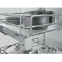 Кошик висувний 600 з доводчиком Inoxa Ellite 5202ЕYD хром / білий