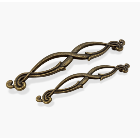 Ручка меблева Curl/ 128, бронза