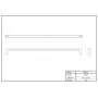 Ручка мебельная Facet/ 320, графит