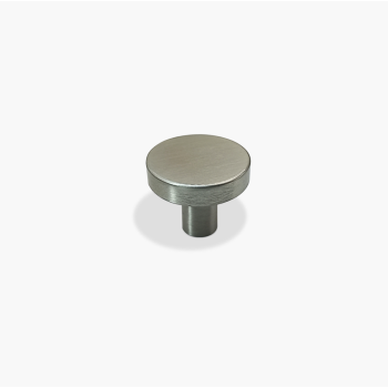 Ручка кнопка Puck інокс глянець