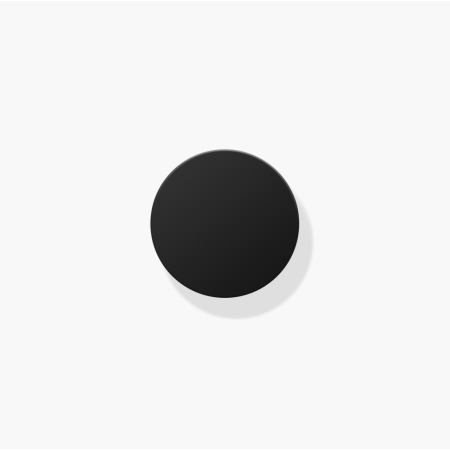 Ручка кнопка Puck черный