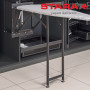 Прасувальна дошка складна для гардероба Starax S-6611 антрацит