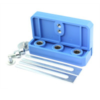 Кондуктор сверлильный BIue Jig для отверстий под дюбеля (9079402) Hettich