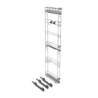 Карго в кухне VIBO 150 MAXI бок. Прав. с крючками