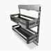 Карго для кухні Side 250 мм, з доводчиком, нержавіюча сталь (2 полиці) АКСЕСУАРИ ДЛЯ КУХНІ від Меблева фурнітура BRAVO (Туреччина) - 1 Купити Карго для кухні Side 250 мм, з доводчиком, нержавіюча сталь (2 полиці) АКСЕСУАРИ ДЛЯ КУХНІ від Меблева фурнітура BRAVO (Туреччина) - 1