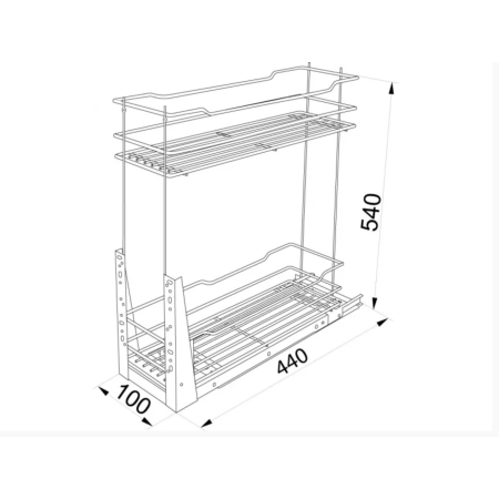  КАРГО 150/2 ТЕРМОПЛАСТИЧНЕ З ДОТЯГОМ ЧОРНЕ